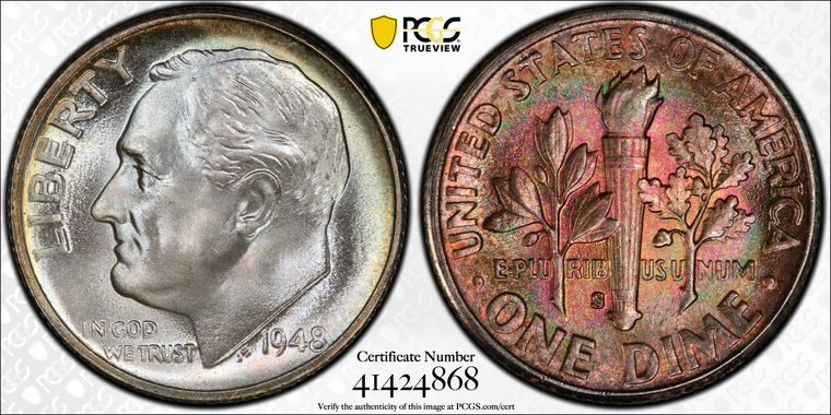 Cert 41424868 - Coin Image