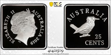 2019 25C 1912-21 Kook. Patterns Type II PR70DCAM