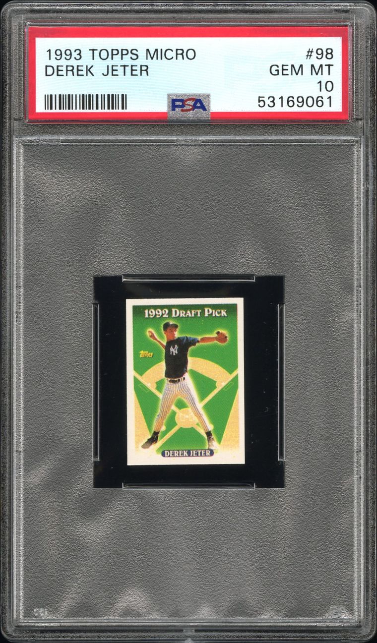 出色 トレーディングカード Topps Project 2020 #308 1993 Derek Jeter Artist Proof Fucci  Card AP NY Yankees 2020＃308 JeterアーティストプルーフプルーフファッキカードAP