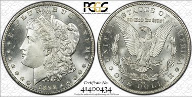 1892-CC $1 MS66
