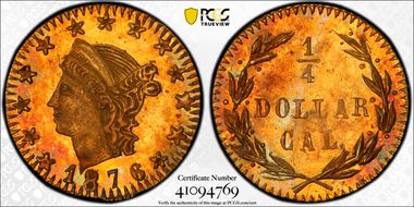 1876 G25C BG-855 MS64