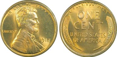 1917 1C MS66+ RD