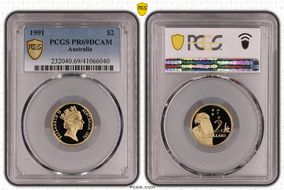 1991 $2 PR69DCAM