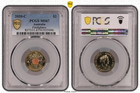 2020-C $2 Firefighters Colorized MS67