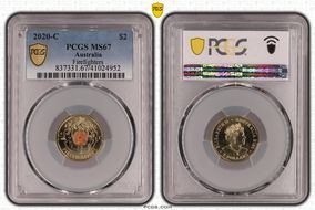 2020-C $2 Firefighters Colorized MS67