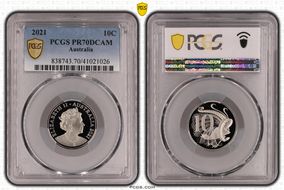 2021 10C PR70DCAM