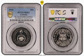 2016 50C 50 Yrs Decimal Currency MS67