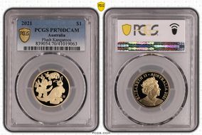 2021 $1 Plush Kangaroos - Baby Set PR70DCAM