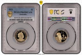 2021 $2 PR69DCAM