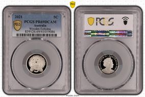 2021 5C Wooden Echidna - Baby Set PR69DCAM