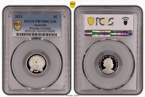 2021 5C Wooden Echidna - Baby Set PR70DCAM