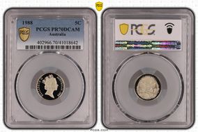 1988 5C PR70DCAM