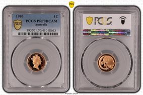 1986 1C PR70DCAM
