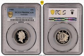 1988 10C PR69DCAM