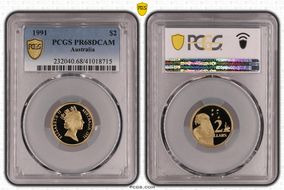 1991 $2 PR68DCAM