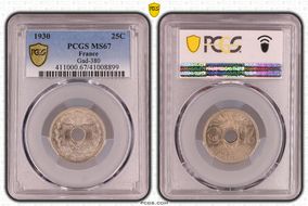 1930 25C Gad-380 F-171 MS67