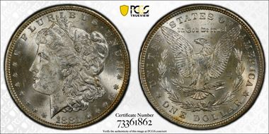 1881 $1 MS64