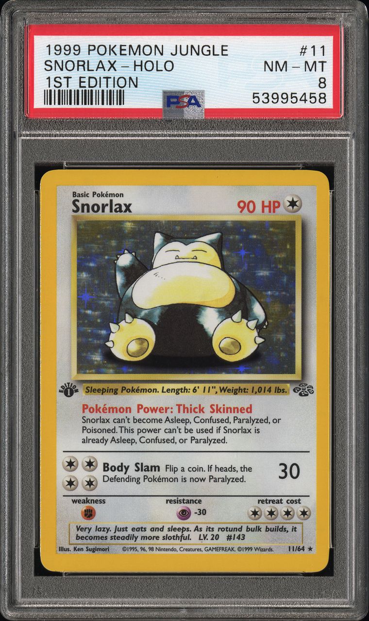 TCG - Pokemon Snorlax Master Set: tjf0307 Set Image Gallery