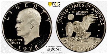 1978-S $1 PR69DCAM