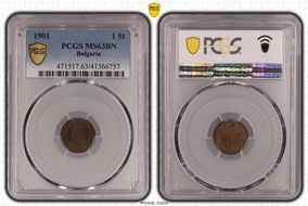 1901 1 St KM-22.1 MS63BN