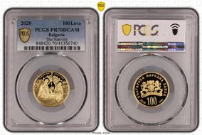 2020 100 Leva The Nativity PR70DCAM