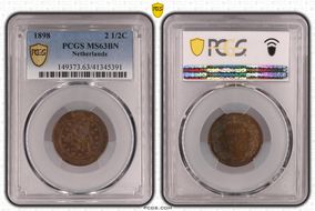 1898 2 1/2C MS63BN
