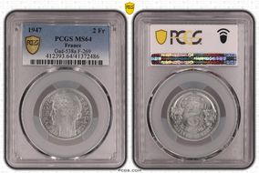 1947 2 Fr Gad-538a F-269 MS64