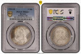 1911-D 3 Mk Birthday J-49 Ag MS64+