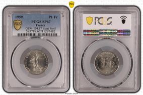 1959 P1 Fr GEM-104.17 Essai Serif SP67