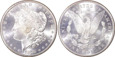 1878-CC $1 MS65+