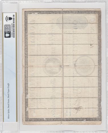 Cert 41286493 - Banknote Reverse