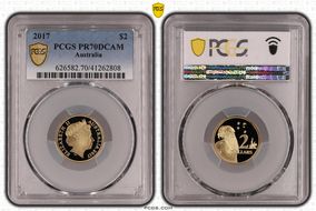2017 $2 PR70DCAM