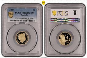 2017 $2 PR69DCAM