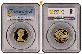 1984 $1 PR69DCAM