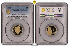 2006 $2 PR70DCAM