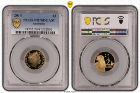 2014 $2 PR70DCAM