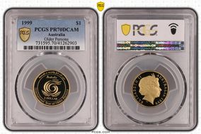 1999 $1 Older Persons PR70DCAM