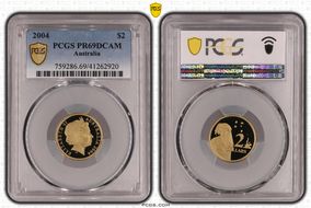 2004 $2 PR69DCAM