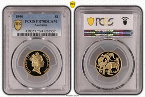 1990 $1 PR70DCAM