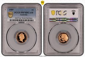 1989 1C PR70DCAM