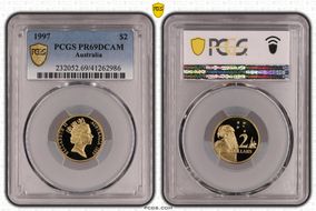 1997 $2 PR69DCAM