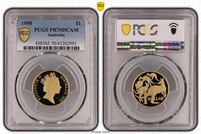 1998 $1 PR70DCAM