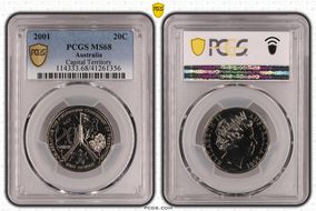 2001 20C Capital Territory MS68