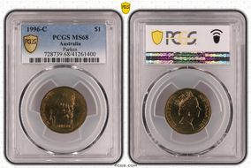 1996-C $1 Parkes MS68