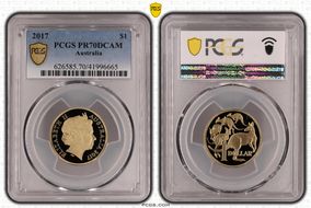 2017 $1 PR70DCAM