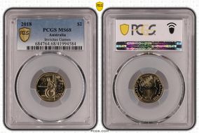 2018 $2 Invictus Games MS68