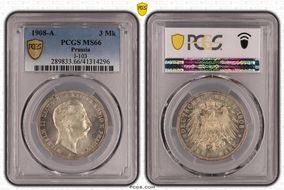 1908-A 3 Mk J-103 MS66