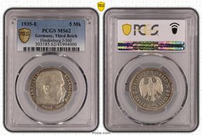1935-E 5 Mk Hindenburg J-360 MS62