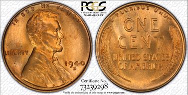 1940-D 1C MS67RD