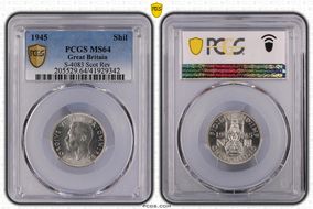 1945 Shil S-4083 Scottish Rev MS64